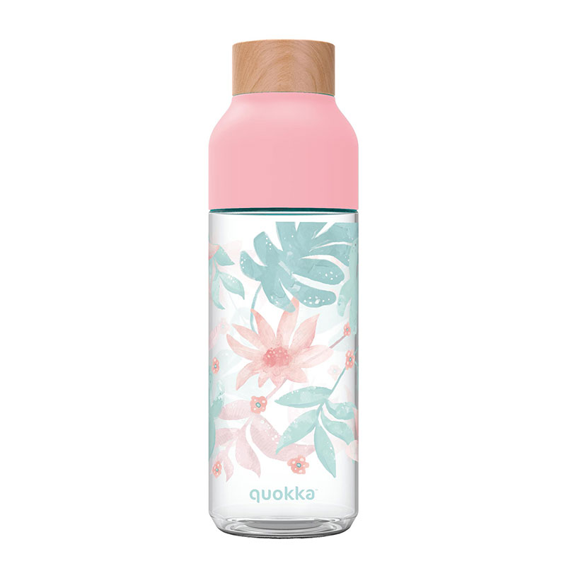 Quokka Ice - Butelka na wodę z tritanu 720 ml (Tropical Garden)