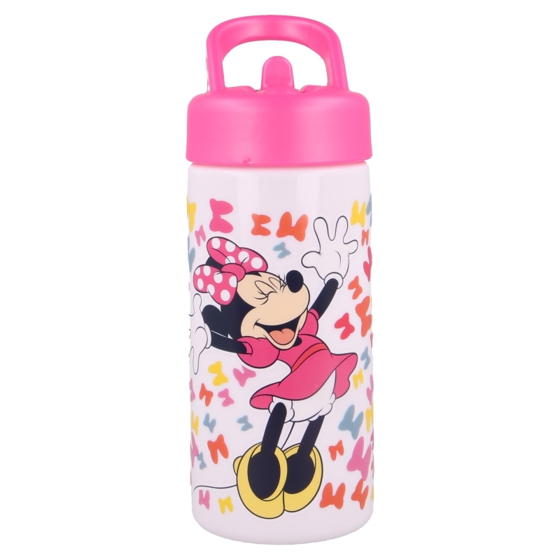 Minnie Mouse - Butelka z ustnikiem i rączką 410 ml