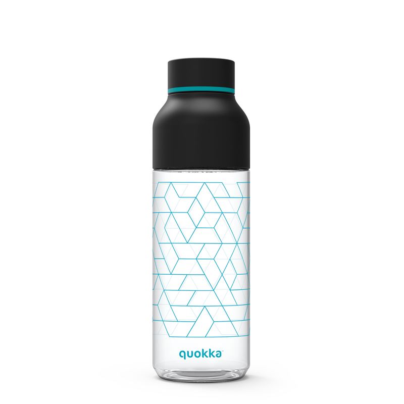 Quokka Ice - Butelka na wodę z tritanu 720 ml (Geo Black)