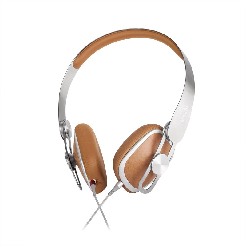 Moshi Avanti C - Słuchawki nauszne USB-C 24-bit/DAC (Caramel Beige)