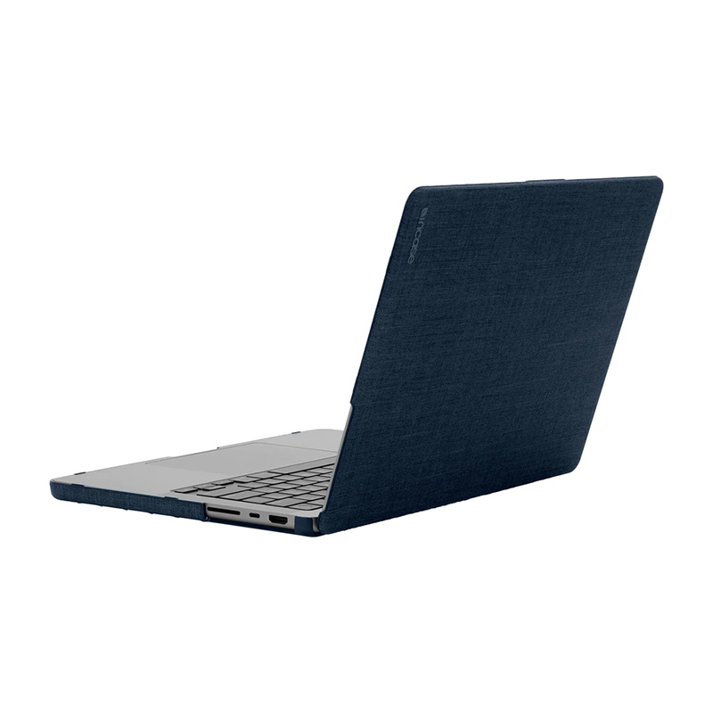 Incase Textured Hardshell in Woolenex - Materiałowa obudowa MacBook Pro 14" (2021) (kobaltowy)