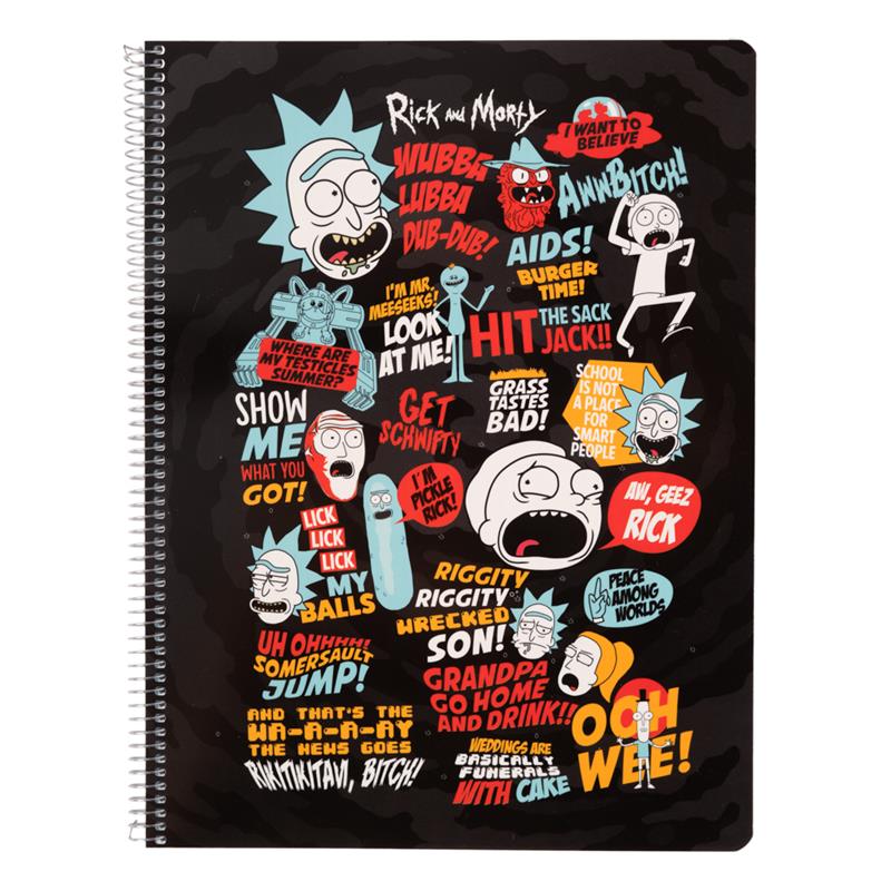 Rick & Morty - Notatnik / Notes A4