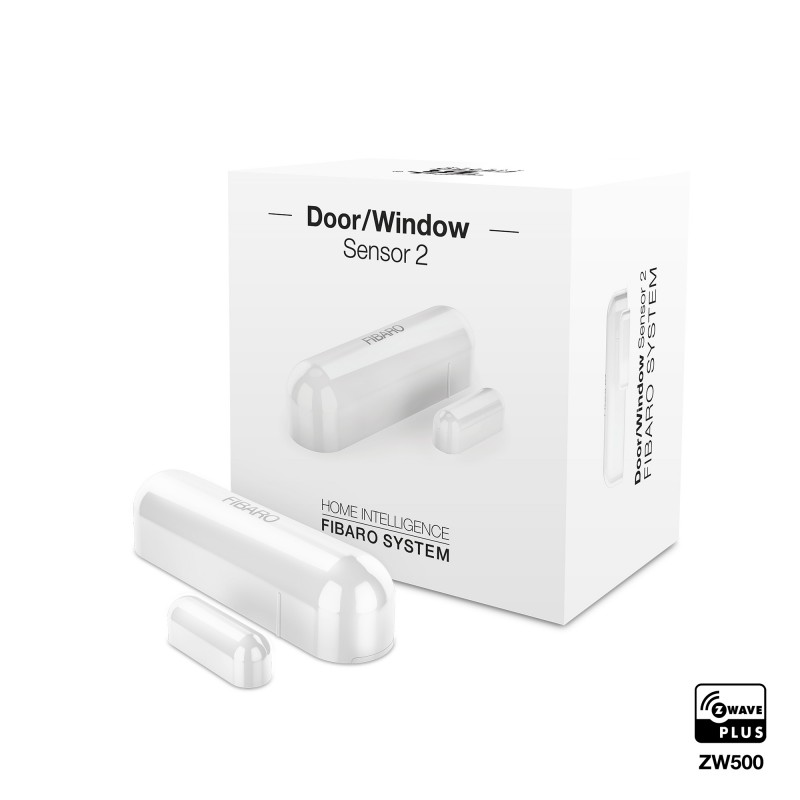 FIBARO Door/Window Sensor 2 - Czujnik otwarcia drzwi/okna Z-Wave Plus (biały)