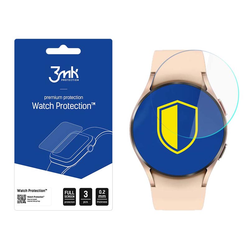 3mk Watch Protection ARC+ - Protective film for Samsung Galaxy Watch 4 40mm (3 pcs) Image 1