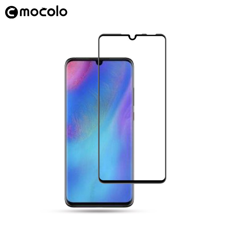 Mocolo 3D 9H Full Glue - Szkło ochronne na cały ekran Huawei P30 Lite (Black)