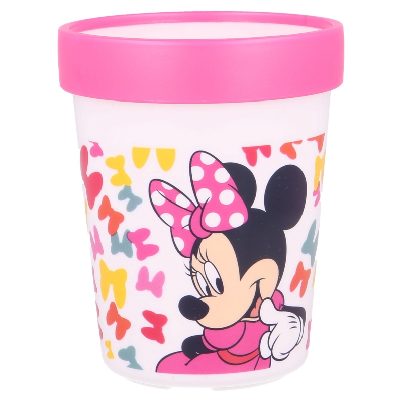 Minnie Mouse - Antypoślizgowy kubek 260 ml (różowy)