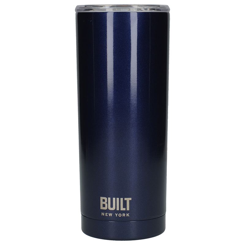 BUILT Vacuum Insulated Tumbler - Stalowy kubek termiczny z izolacją próżniową 600 ml (Midnight Blue)