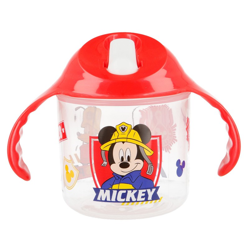 Mickey Mouse - Kubek niekapek z uchwytami 250 ml