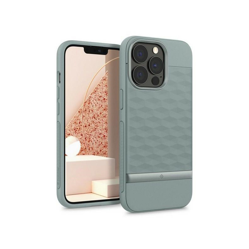 Spigen - Caseology Parallax Etui do iPhone 13 Pro (zielony)