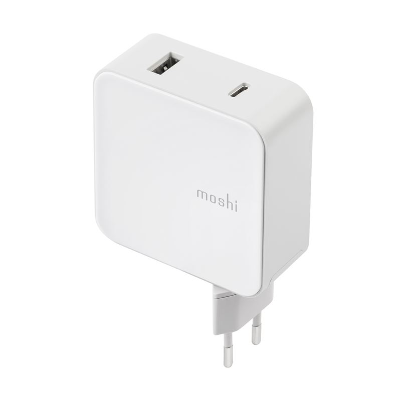 Moshi ProGeo USB-C PD Wall Charger - Ładowarka sieciowa USB-C Power Delivery + USB, 42W (EU)