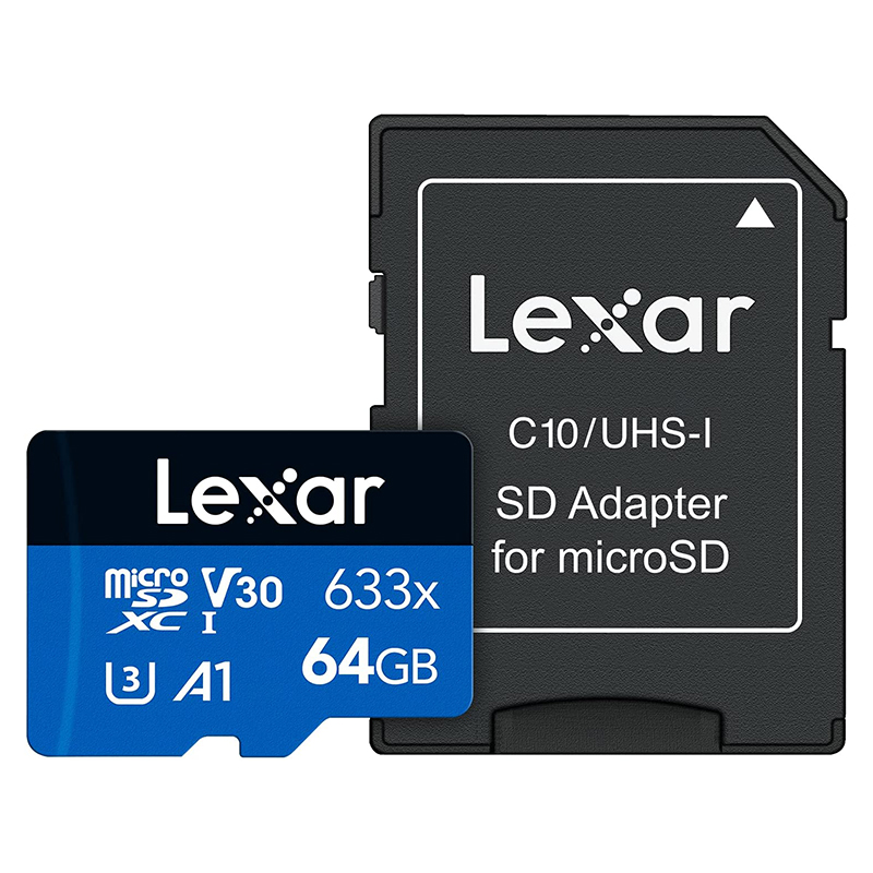 Lexar - Karta pamięci microSDXC 4K UHD pojemność 64 GB