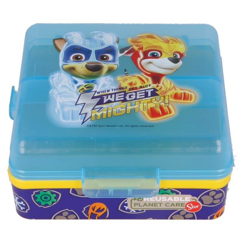 Paw Patrol -  Lunchbox / Śniadaniówka Psi Patrol Mighty Pups