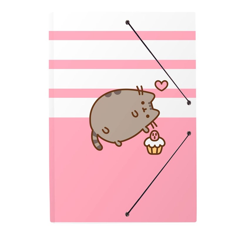 Pusheen - Rose Collection teczka gumowa (24,5 x 34,5 cm)