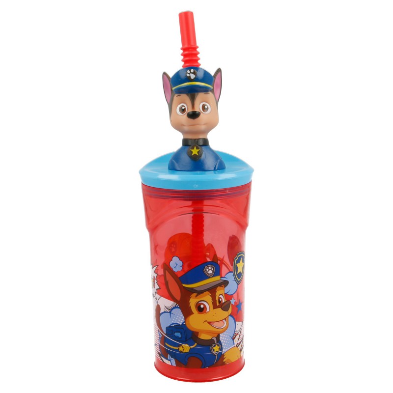 Paw Patrol - Kubek Psi Patrol 3D ze słomką 360 ml