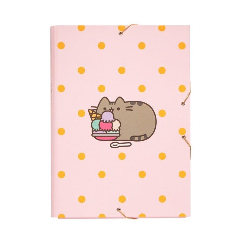 Pusheen - Rose Collection folder / teczka do przechowywania dokumentów (24 x 34 cm)