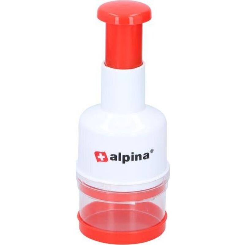 Alpina – Szatkownica / Siekacz do cebuli, warzyw z pojemnikiem 22 cm