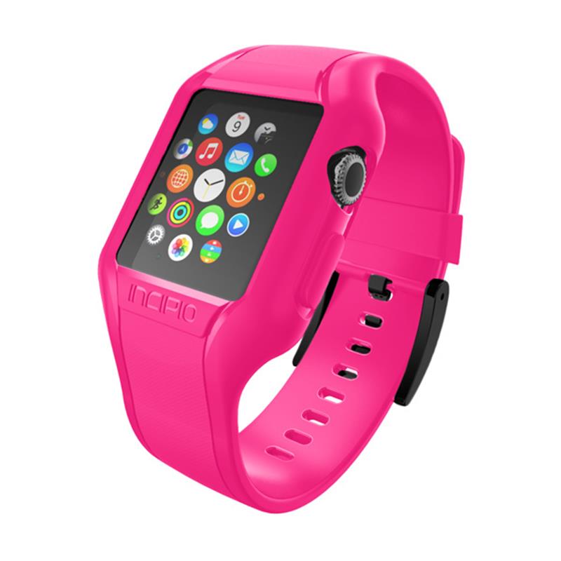 Incipio NGP Strap - Elastyczny pasek do Apple Watch 38/40/41 mm (różowy)