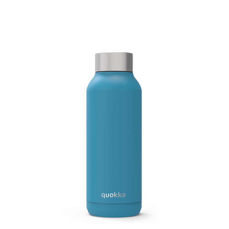 Quokka Solid - Butelka termiczna ze stali nierdzewnej 510 ml (Steel Blue)