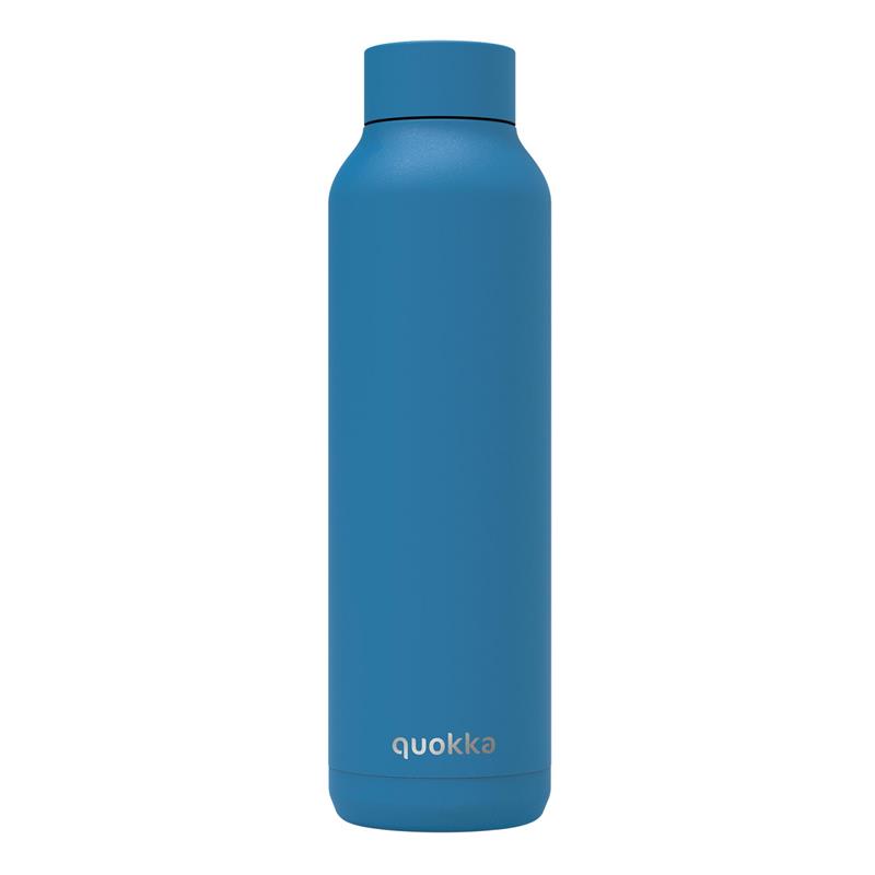 Quokka Solid - Butelka termiczna ze stali nierdzewnej 630 ml (Bright Blue)(Powder Coating)