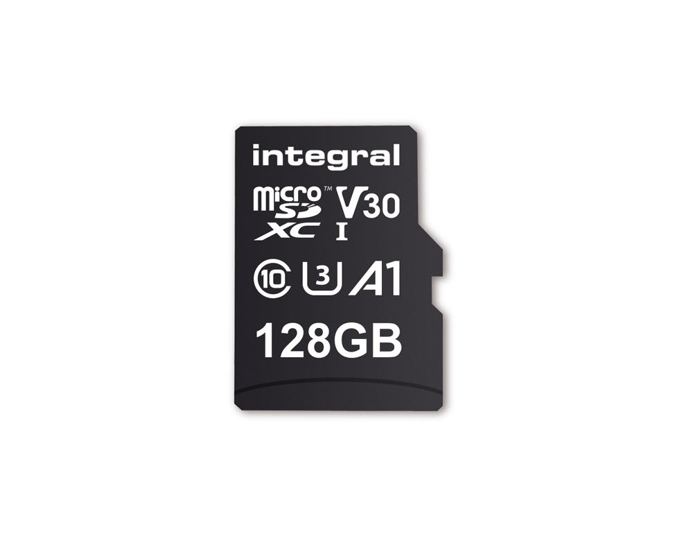 Integral Premium High Speed microSDXC - Karta pamięci 128 GB z adapterem