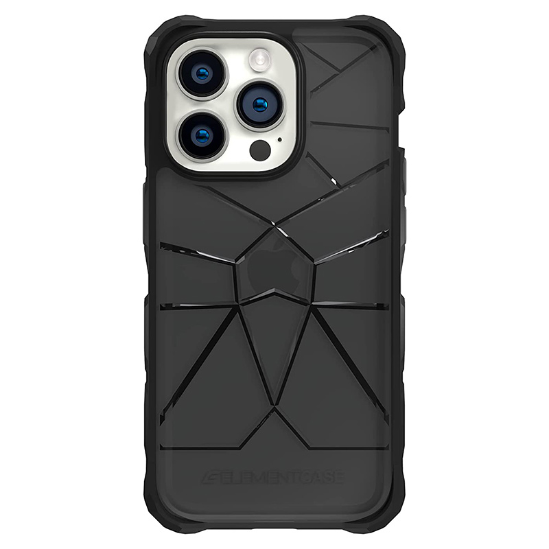 Element Case Special Ops X5 - Pancerne etui iPhone 14 Pro (Mil-Spec Drop Protection) (Smoke/Black)