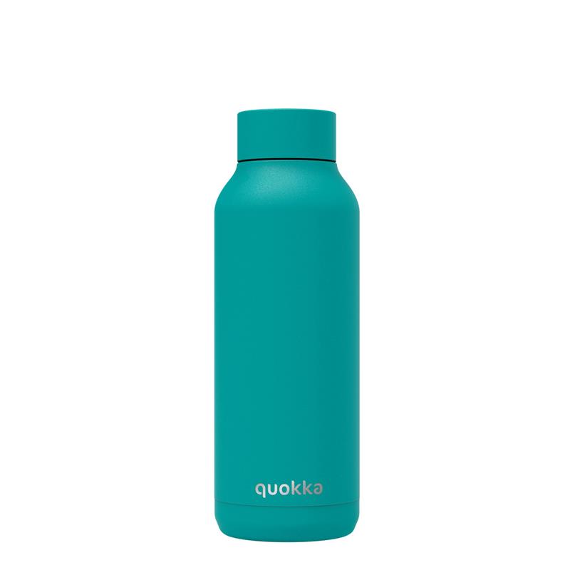 Quokka Solid - Butelka termiczna ze stali nierdzewnej 510 ml (Bold Turquoise)(Powder Coating)