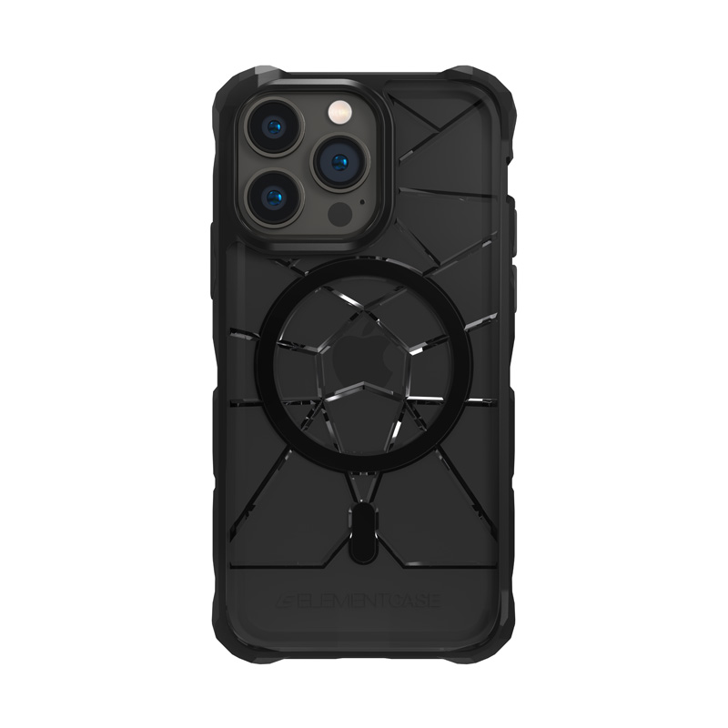 Element Case Special Ops X5 MagSafe - Pancerne etui iPhone 14 Pro Max (Mil-Spec Drop Protection) (Smoke/Black)