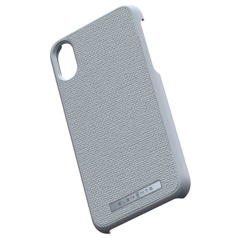 Nordic Elements Original Idun - Materiałowe etui iPhone Xs / X (Light Grey)