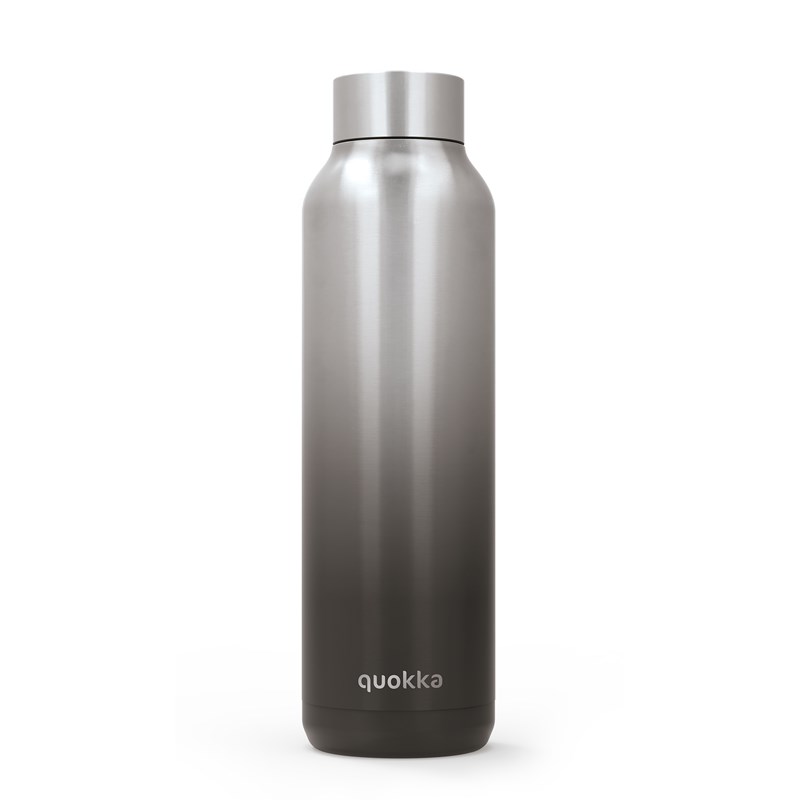 Quokka Solid - Butelka termiczna ze stali nierdzewnej 630 ml (Umbra)